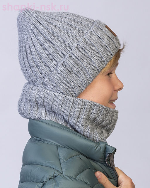 Q 152 D 152 флис (колпак+снуд) Комплект - Fomas фото 2