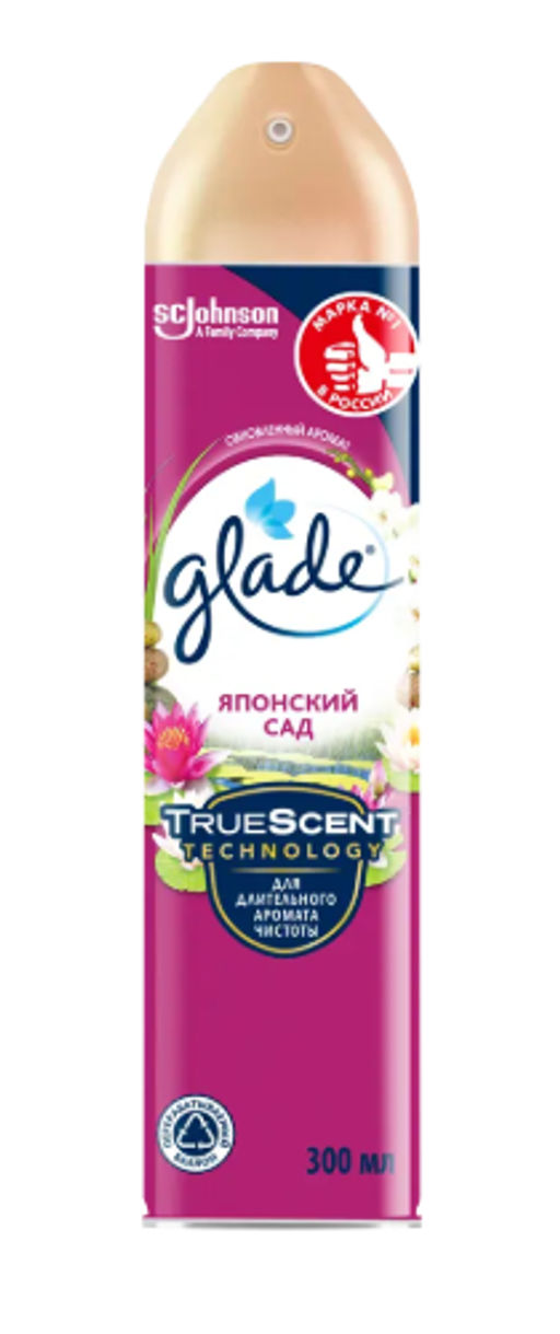 ГЛЕЙД освежитель-аэрозоль 300мл Японский сад