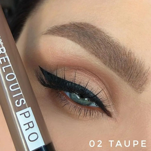 Гель для бровей водостойкий оттеночный Waterproof Color Brow Gel №02 Tаupe (темно серо-коричневый)