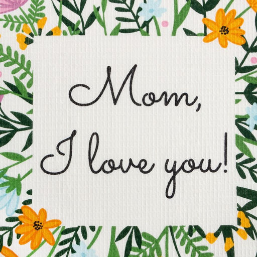 Набор кухонных полотенец Доляна Flowers mood 35х60 см -2 шт, 100% хлопок, вафля 160 г/м2  фото 3