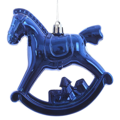 Набор из 2шт, Украшение новогоднее "Лошадка", L11 W5 H10 см