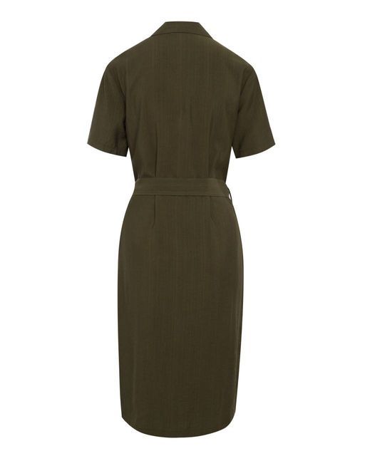 Платье-рубашка с поясом - Incity фото 3