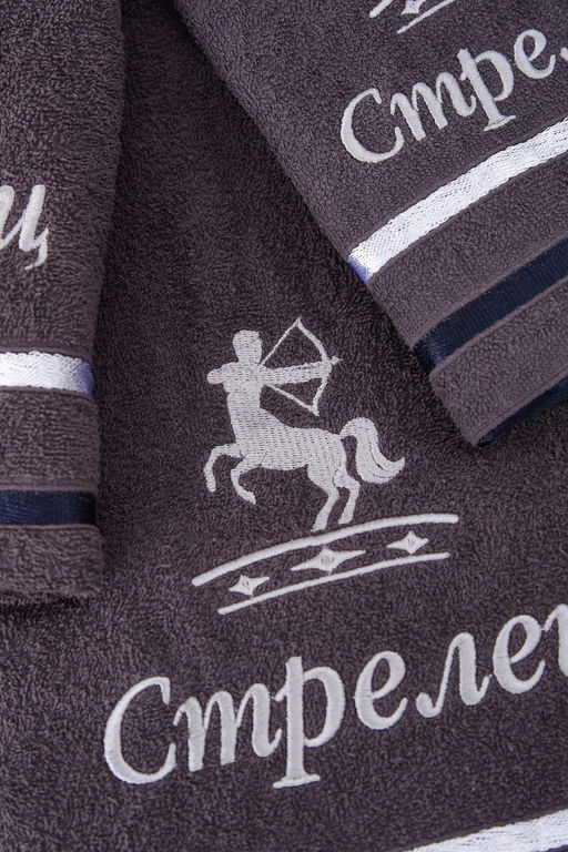 14418/10 Знаки зодиака полотенце махровое плотность 350гр