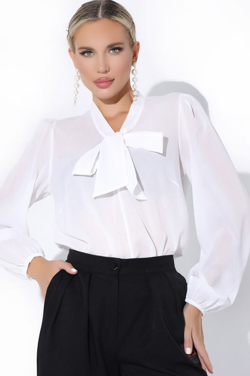Блузка Элитная (белый)