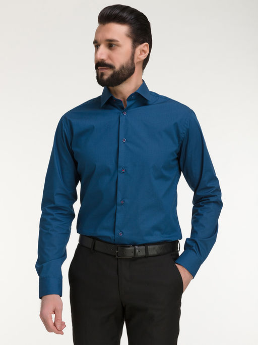 Сорочка мужская длинный рукав GREG 230/139/DB/Z/8p_GB  фото 8