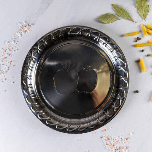 Блюдо 31 см металл с декором Яблоки /h=2.5/ DF-1130 /уп 200/ 0.135 - Галеонтрейд фото 10