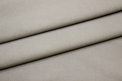 Бархат цв.Св.серо-бежевый с оливковым оттенком, ш.1.55м, хлопок-90%, лайкра-5%, п/э-5%, 280гр/м.кв - Купава фото 2