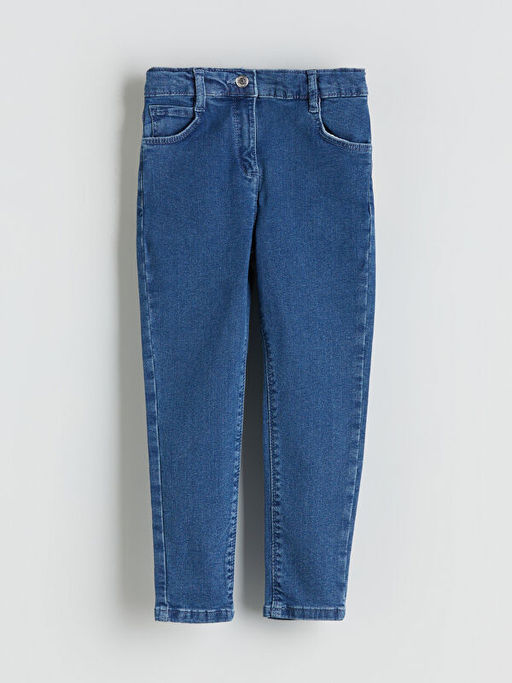 Slim Fit K?z ?ocuk Jean Pantolon