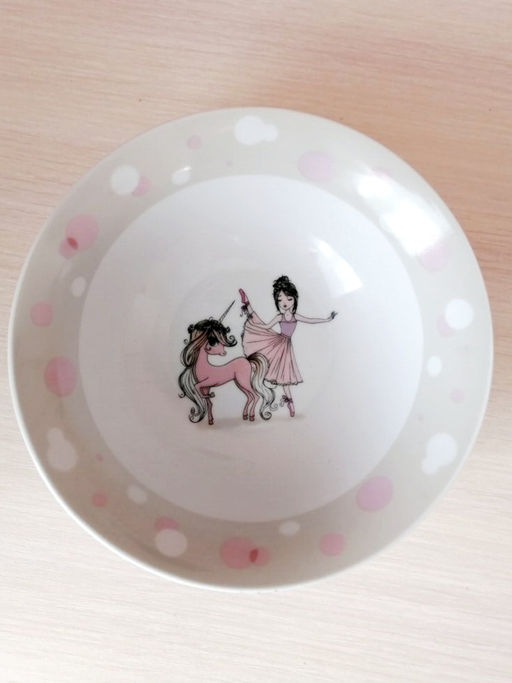 Салатник керамика, Балерина, 350 мл, 15 см, детский, Daniks (457972)  фото 4