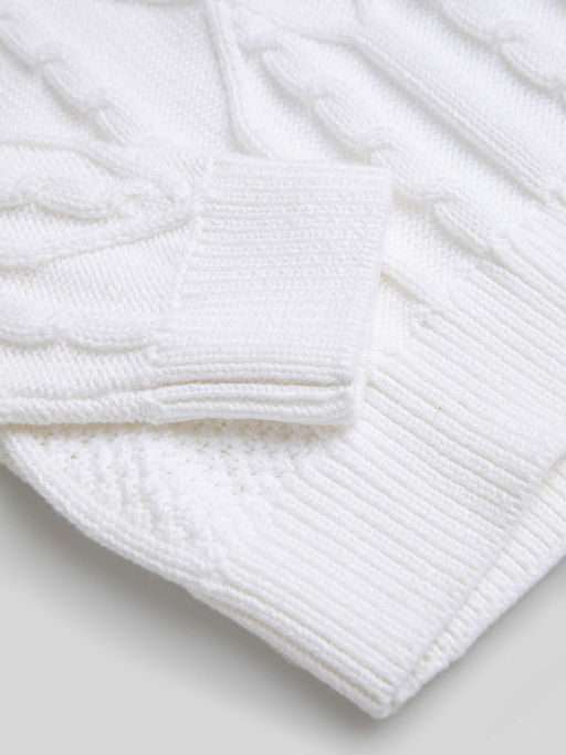 ACOOLA / Джемпер детский для девочек Georgia белый  фото 3
