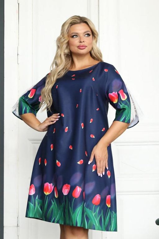 Платье П4-4077/1 - Wisell фото 11