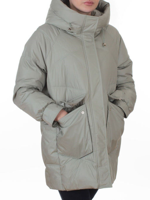 EB2819 OLIVE Куртка зимняя женская (200 гр. холлофайбер)