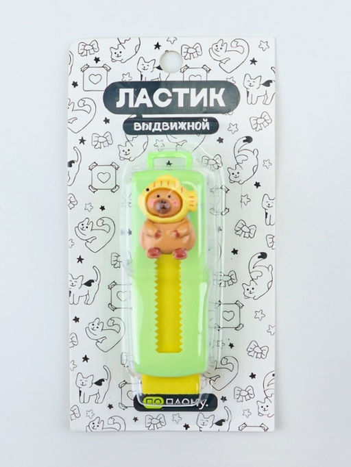 Выдвижной ластик ПО ПЛАНУ. "Washroom", mix