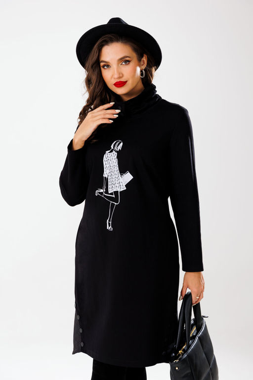 Комбинезон AGATTI 5645 Черный  фото 273