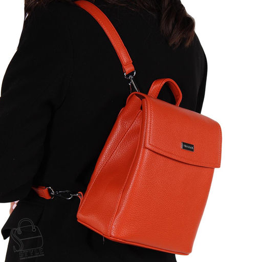 Рюкзак женский 69126 orange Velina Fabbiano-Safenta/30 в Новосибирске