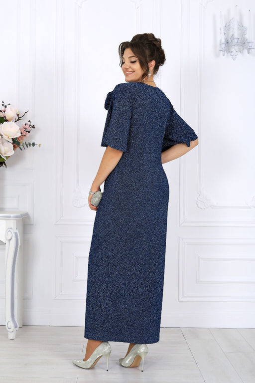Платье Ninele 7509 синий фото 5