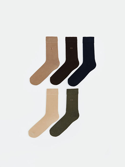 Desenli Erkek Soket ?orap 5li