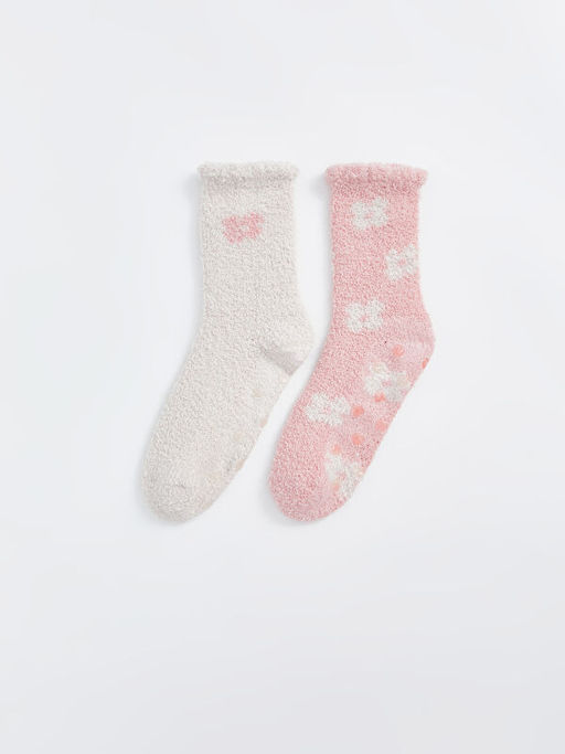 Desenli Kad?n Ev ?orab? 2li