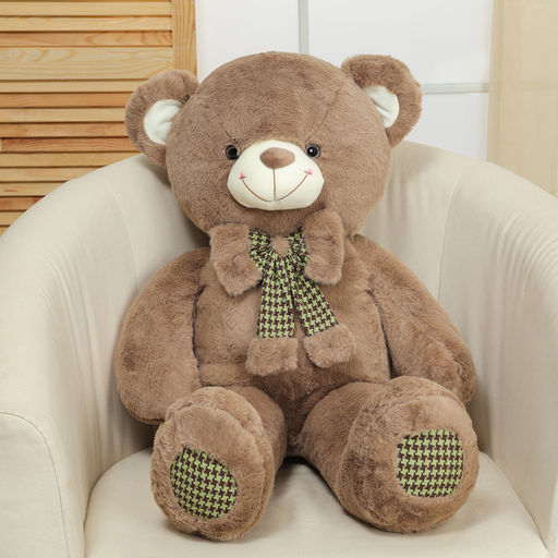 Мягкая игрушка «Мишка», с бантиком, 80 см