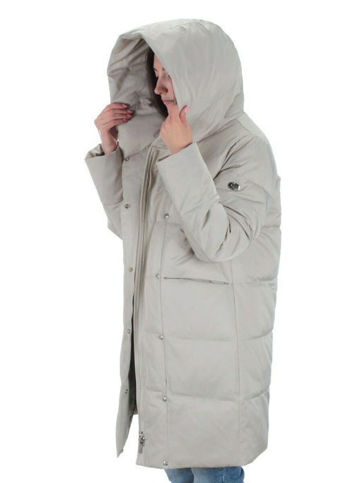 22368 BEIGE Куртка зимняя женская (200 гр. холлофайбера) - Fashion фото 10