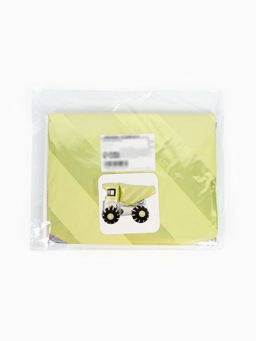 Воздушный шар фольгированный 3D 25" «Зелёный камаз», под воздух