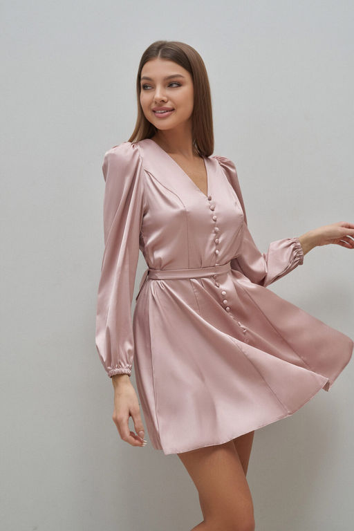 Платье атласное "Валерия"