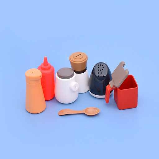 Игровой набор "Кухонный гарнитур" бежевый 88 предметов (свет, звук, пар, слив воды) в коробке