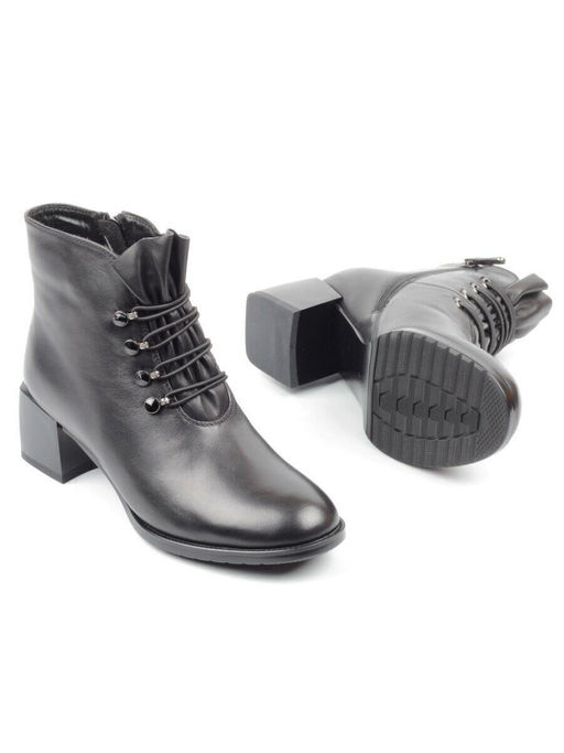 04-M20-6116 Ботинки женские зимние (натуральная кожа, натуральный мех)