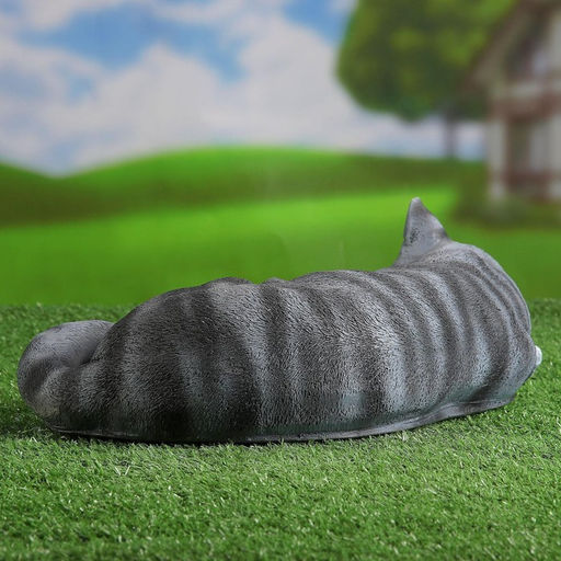 Садовая фигура из полистоуна «Кот Кузя», 13×24×40 см