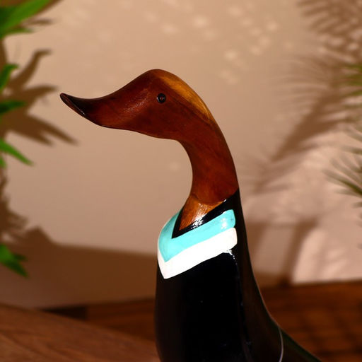 Сувенир «Утка в чёрном», 50 см, дерево