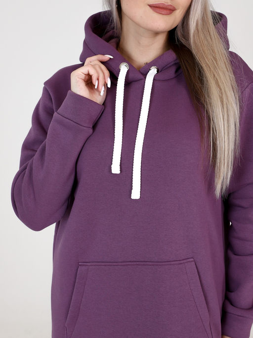 Платье женское П-162 (футер 3х нитка с начесом) Индиго - Elenatex фото 3