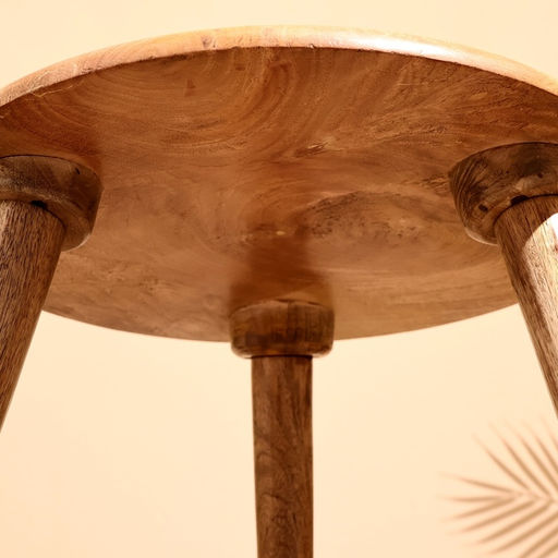 Столик кофейный, 45×45×45 см, манговое дерево