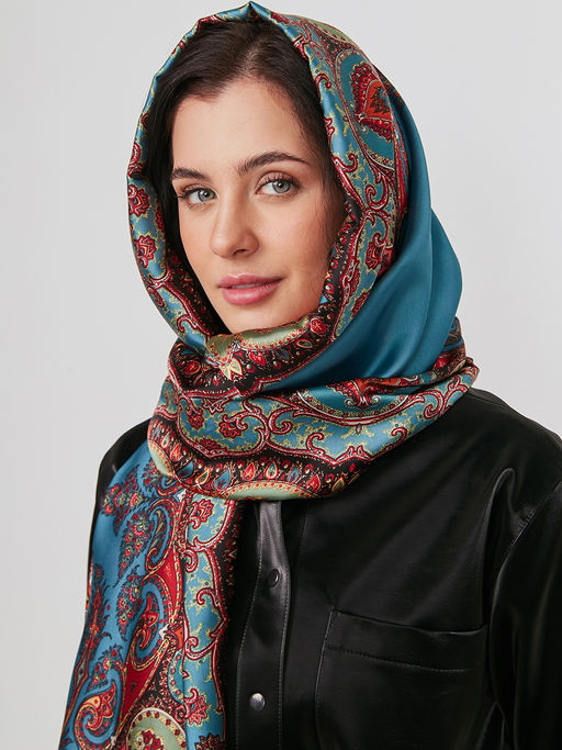 Большой, мягкий, тонкий и очень нежный двусторонний палантин - Tantino фото 7