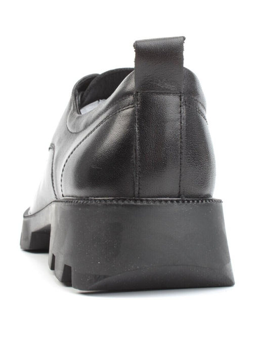 03-DYL101-1 BLACK Полуботинки женские (натуральная кожа)