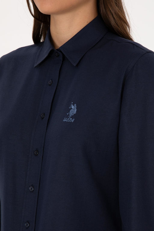 Kad_n Lacivert Uzun Kollu Basic G_mlek Sepette S_rpriz _ndirim - U.s. polo assn фото 7