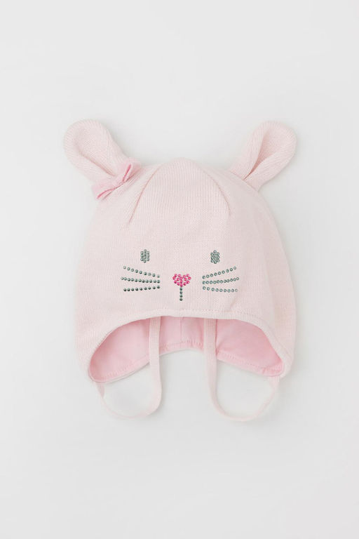 Crockid _ КВ 20375/бледно-розовый шапка для дев
