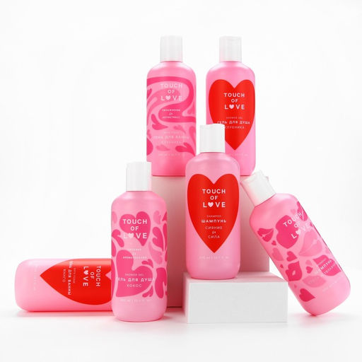 Гель для душа Just love, 300 мл, аромат клубники, Чистое счастье  фото 16