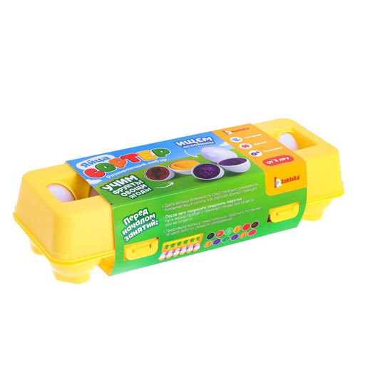 Развивающий набор IQ-ZABIAKA «Сортер яйца», фрукты, 12 штук