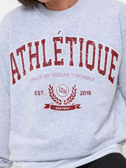 Свитшот ATHLTIQUE свободного силуэта - Eazyway фото 3