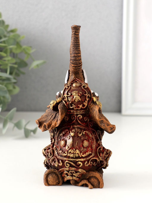 Фигурка полистоун «Слон африканский», 14.5×7.5×6 см