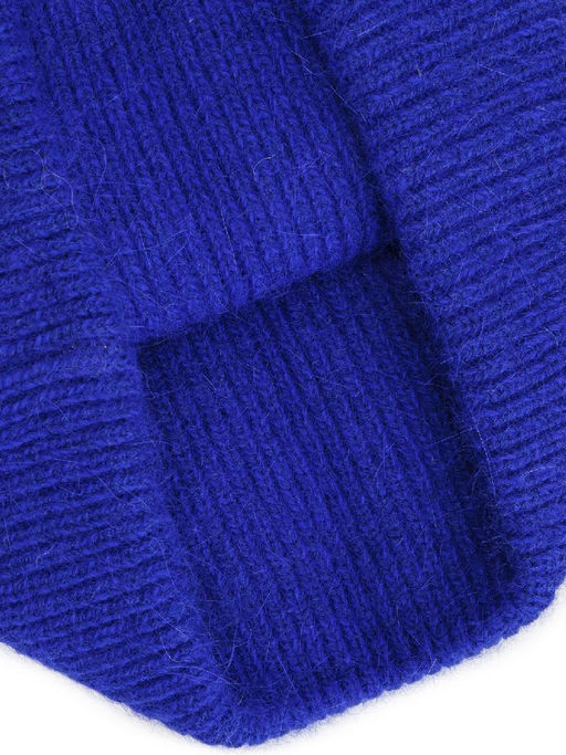 Шапка жен. анг+нейл+шерсть LB-A53044 electric blue - Labbra фото 4