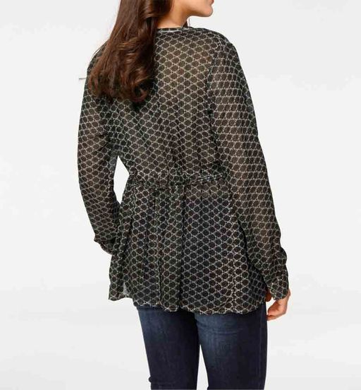 Блузка, мятно-черная - Heine фото 6