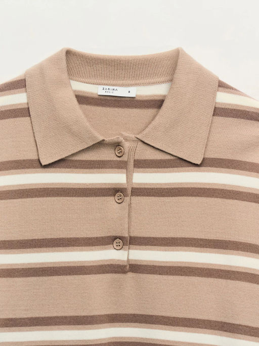 Джемпер из вискозы в полоску / Zarina  фото 9