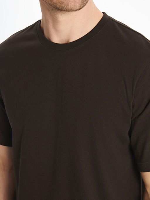 Bisiklet Yaka Penye Erkek Ti??rt