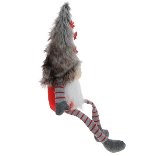 Игрушка набивная "Гном", L13 W8 H44/16 см, 2в.