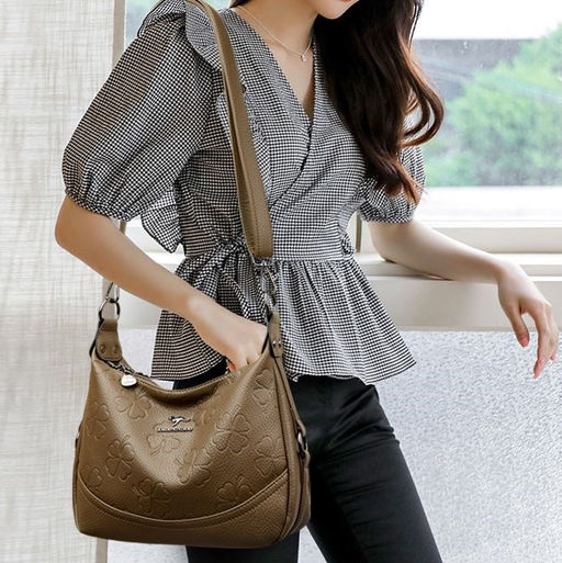 KAIDIFEINIROO Сумка женская с двумя ремнями 8282 фото 43