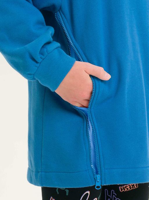 PELICAN, толстовка для девочек, Синий  фото 4