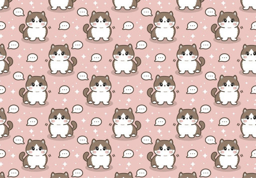 Обложка для паспорта Аниме Many cute cat, плотность 600 мкм