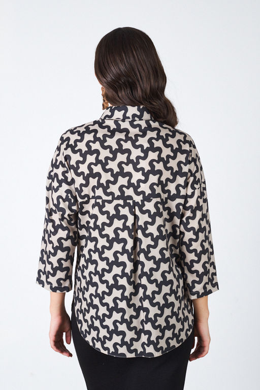 О-224 Блуза-рубашка. Уцененный товар - Eliseeva olesya фото 2