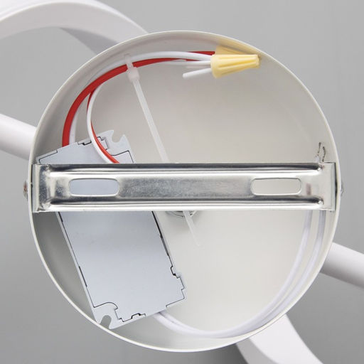 Бра «Спираль» LED 16 Вт 6000К белый 12×40 см